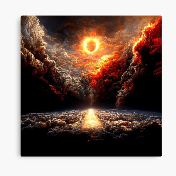 Item preview, Hell and Heaven Art Midjourney  designed and sold by AICustomArt ⭐⭐⭐⭐⭐.