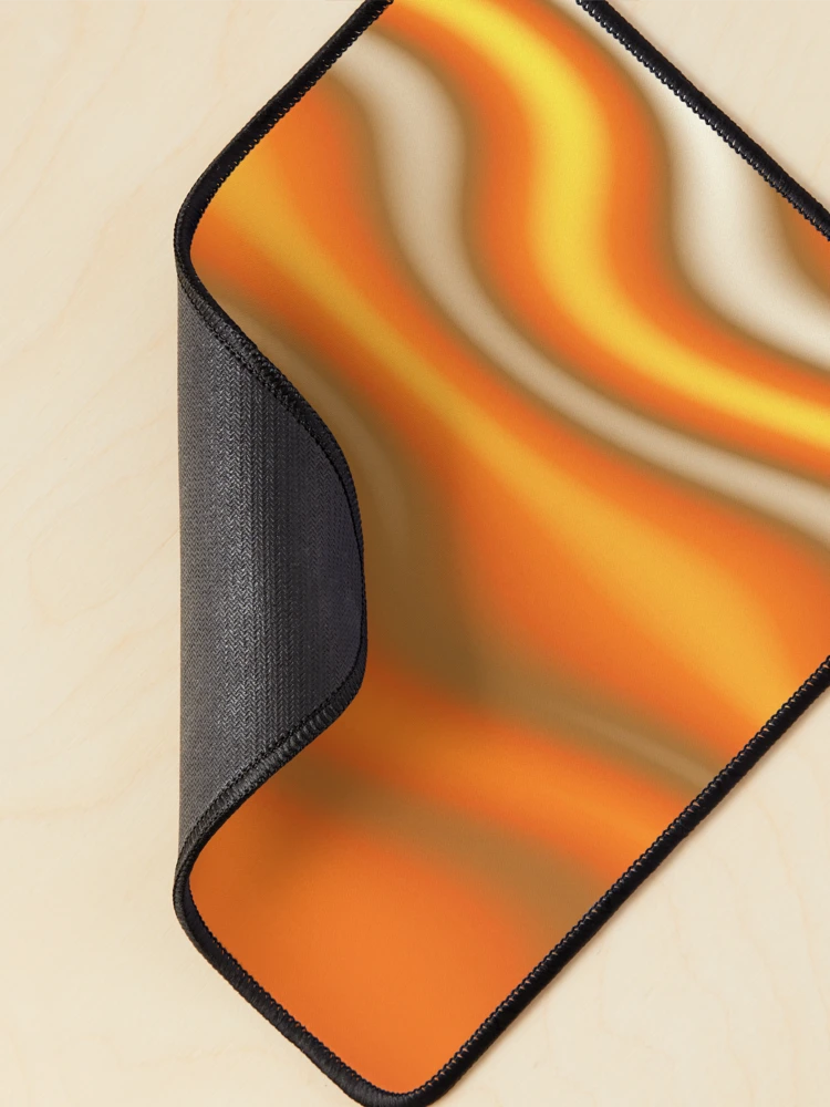 Thumbnail 2 of 5, Mouse Pad, Butterscotch Ripple designed and sold by TiltedCode.