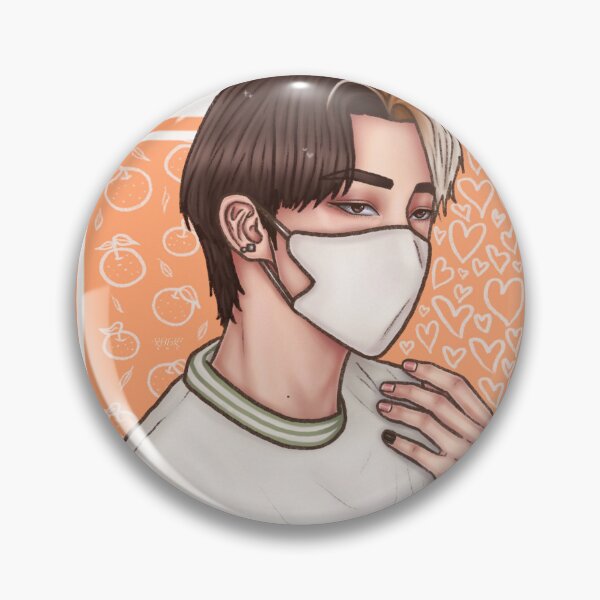 Item preview, Ateez Hongjoong - Airport Vibes designed and sold by mochi.kook.art.