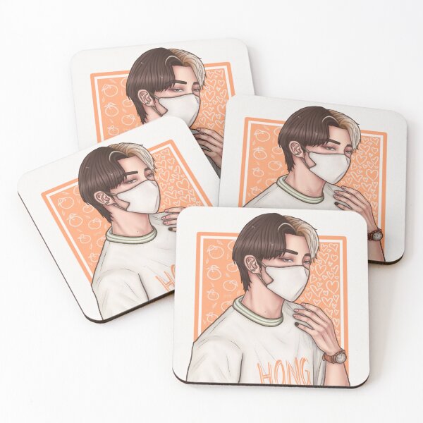 Item preview, Ateez Hongjoong - Airport Vibes designed and sold by mochi.kook.art.