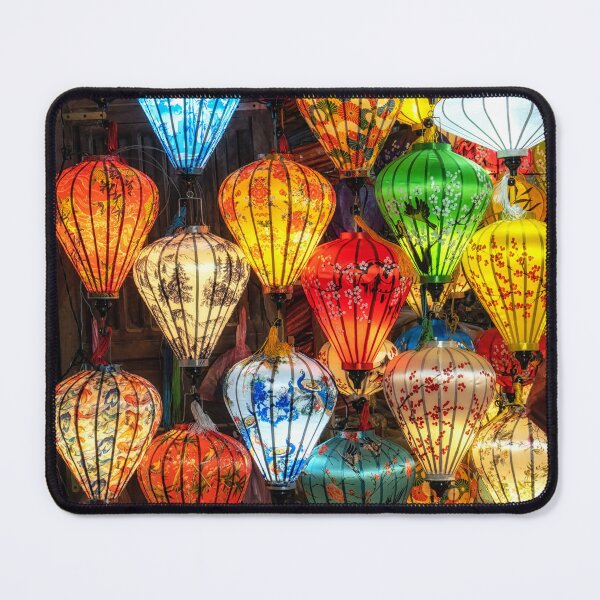 Item preview, Hoi An lanterns at night designed and sold by aaronchoi.