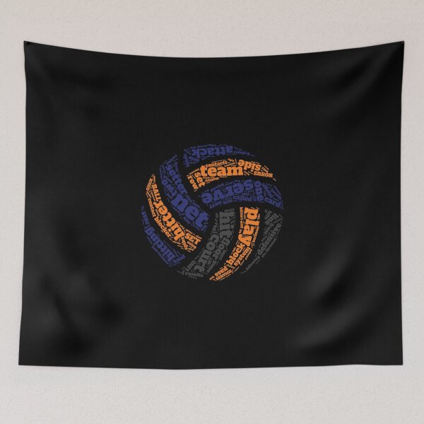 Item preview, Volleyball Words Volley Game Day Ball Sports Graphic Themed Essential T-Shirt designed and sold by maude5ig.