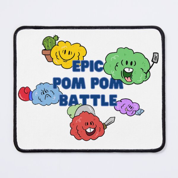 Item preview, EPIC POM POM BATTLE designed and sold by kukulgraphics.