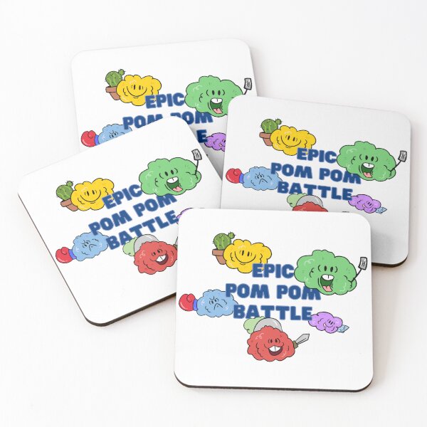 Item preview, EPIC POM POM BATTLE designed and sold by kukulgraphics.