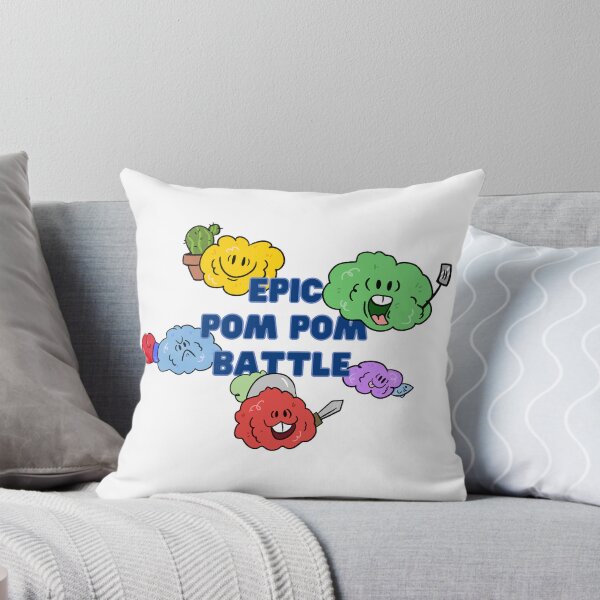Item preview, EPIC POM POM BATTLE designed and sold by kukulgraphics.