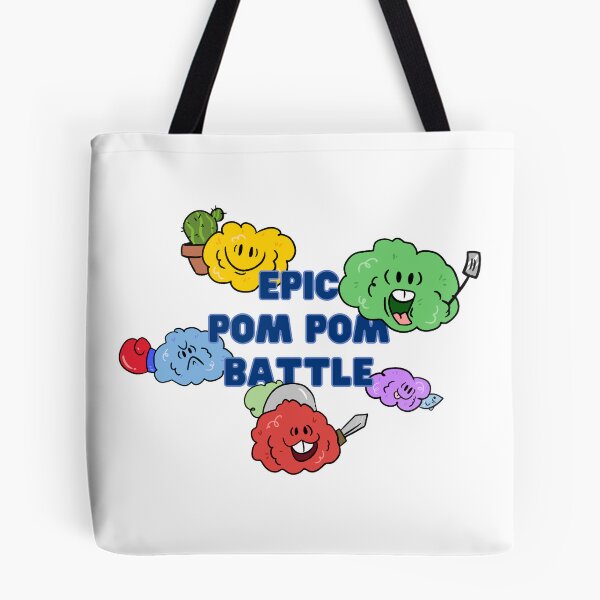 Item preview, EPIC POM POM BATTLE designed and sold by kukulgraphics.