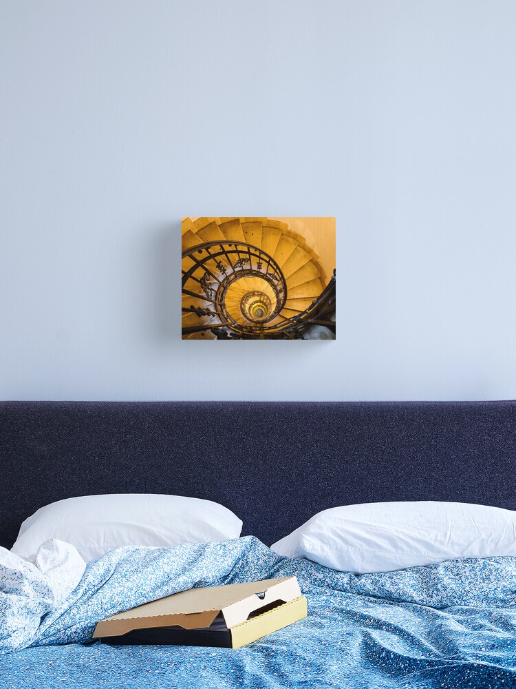 Thumbnail 2 of 3, Canvas Print, Spiral Staircase designed and sold by darren-j-mcleod.