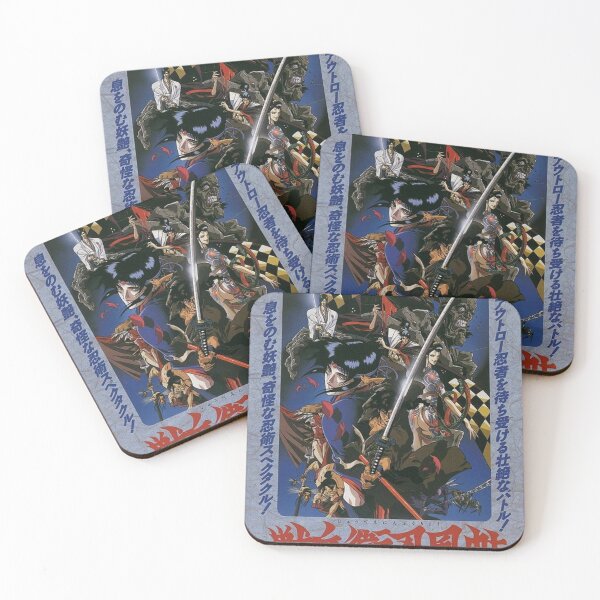 Item preview, Ninja Scroll Vintage Poster 1993 designed and sold by bopdown.