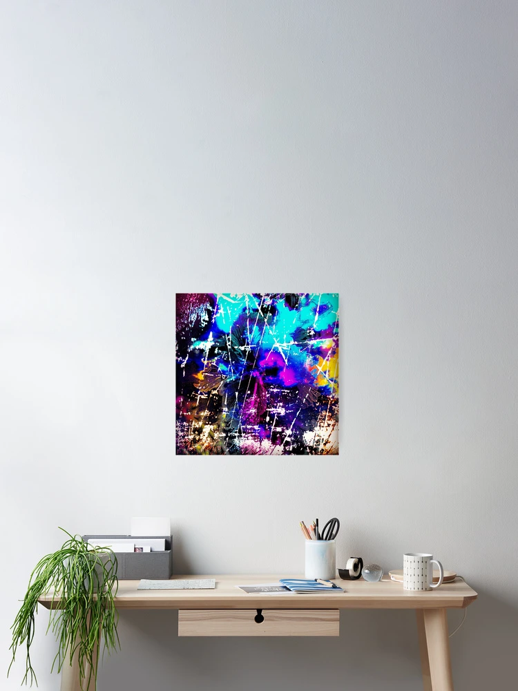 Thumbnail 2 of 3, Poster, Abstract Expression designed and sold by Liz Bajo Designs.