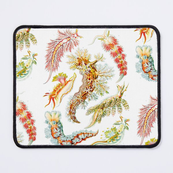 Item preview, Nudibranchia–Nacktkiemen -Opalescent Nudibranch Ernst Haeckel designed and sold by TeeARTHY.