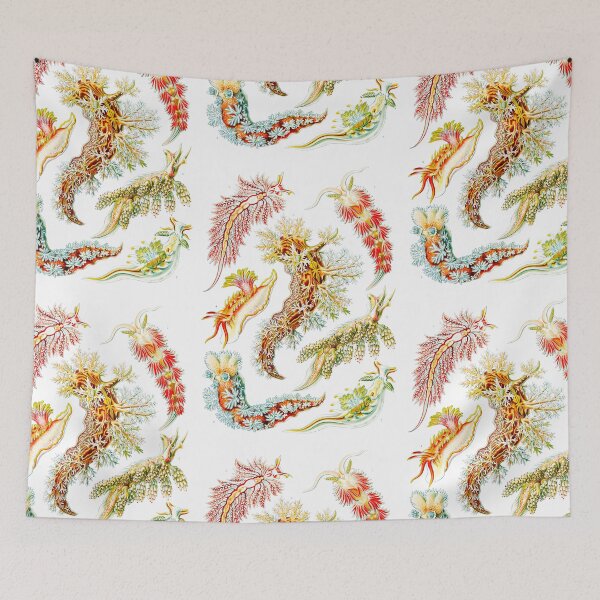 Item preview, Nudibranchia–Nacktkiemen -Opalescent Nudibranch Ernst Haeckel designed and sold by TeeARTHY.