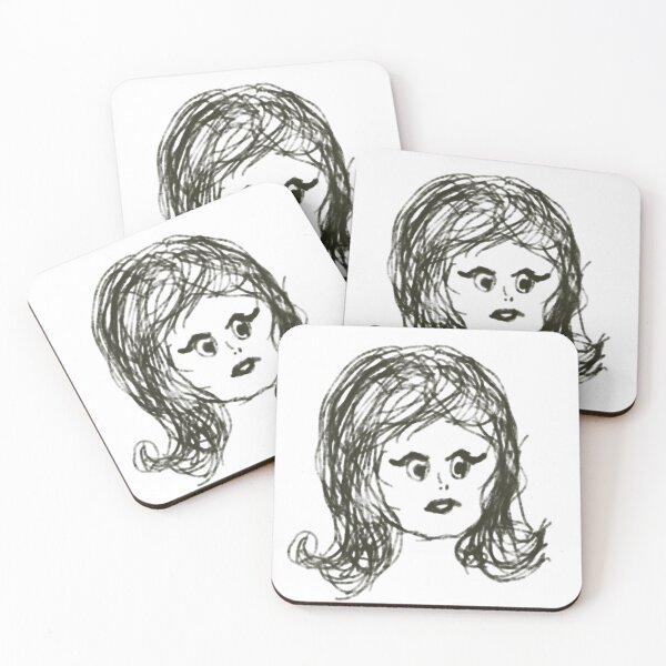 Item preview, Sketchy Girl  designed and sold by Deneese.