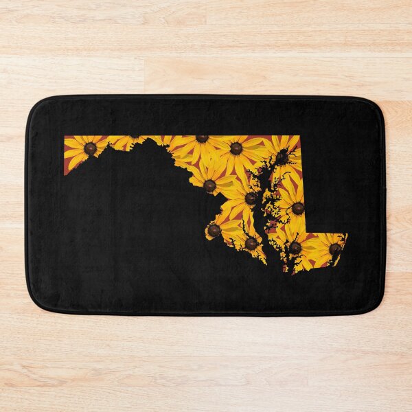 Item preview, Maryland: Black-Eyed Susans (Red) designed and sold by Zia Frazier.