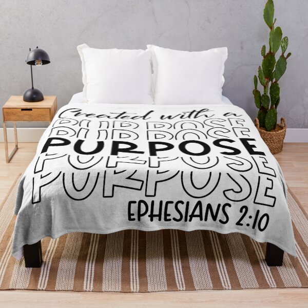 Item preview, Created With A Purpose | Christian Faith | Inspiration designed and sold by NobleForte.