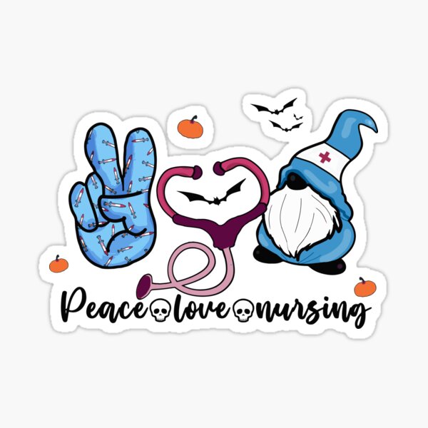 Peace Love Nursing Water Bottle