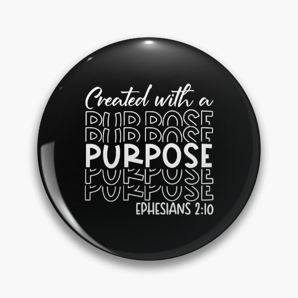 Item preview, Created With A Purpose | Christian Faith | Inspiration designed and sold by NobleForte.