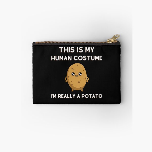 Item preview, This Is My Human Costume I'm Really A Potato Funny Halloween designed and sold by ChristYoung90.