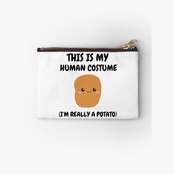 Item preview, This Is My Human Costume I'm Really A Potato Funny Halloween designed and sold by ChristYoung90.