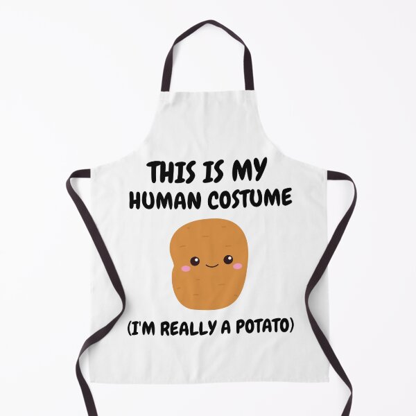 Item preview, This Is My Human Costume I'm Really A Potato Funny Halloween designed and sold by ChristYoung90.
