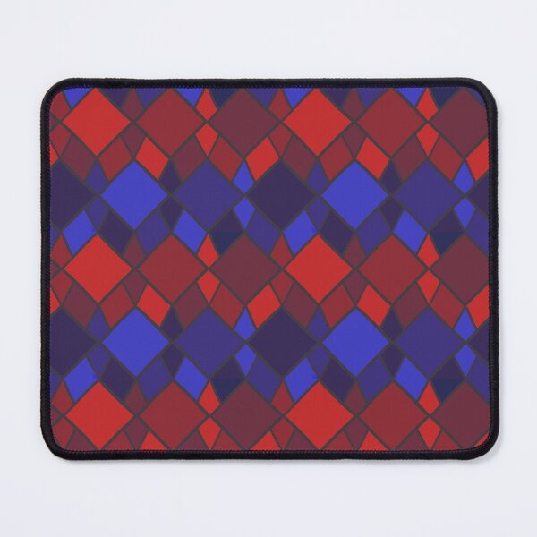 Item preview, Blue-Red Geometric Pattern designed and sold by PinniPetal.