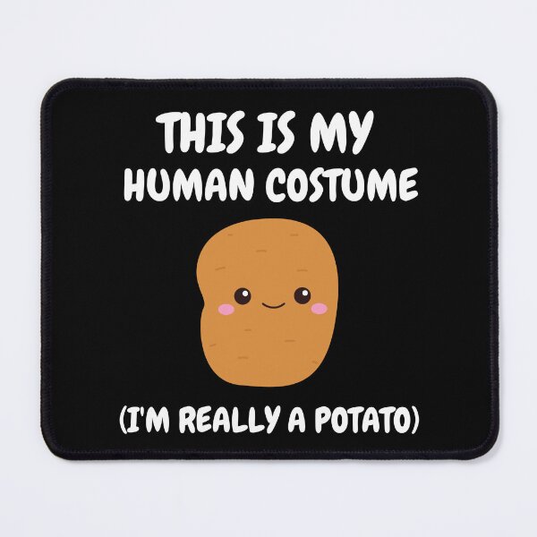 Item preview, Funny Halloween This Is My Human Costume I'm Really A Potato designed and sold by ChristYoung90.