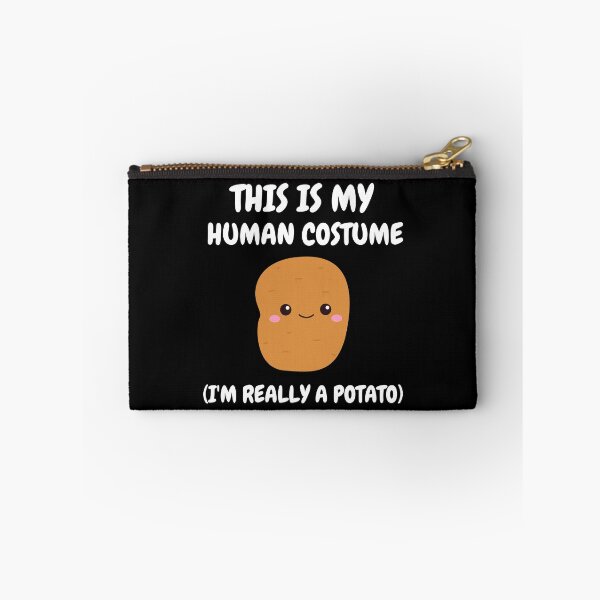 Item preview, Funny Halloween This Is My Human Costume I'm Really A Potato designed and sold by ChristYoung90.