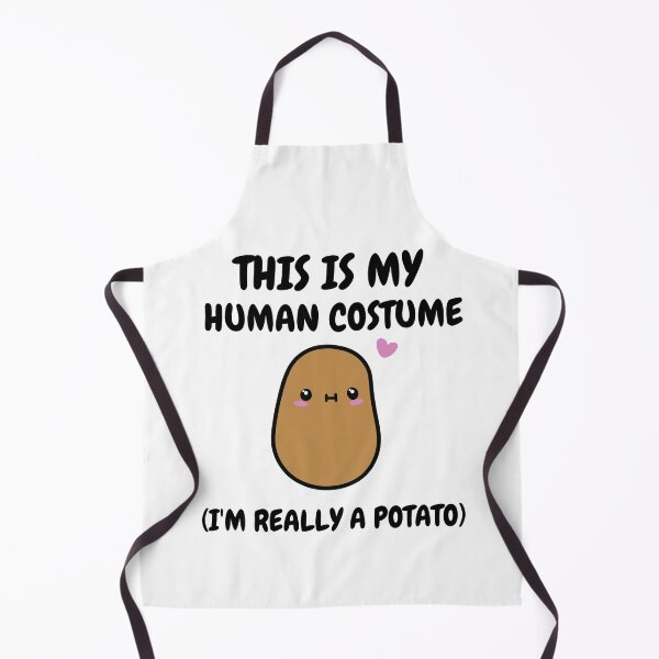 Item preview, Funny Halloween This Is My Human Costume I'm Really A Potato designed and sold by ChristYoung90.