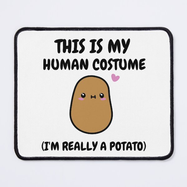 Item preview, Funny Halloween This Is My Human Costume I'm Really A Potato designed and sold by ChristYoung90.