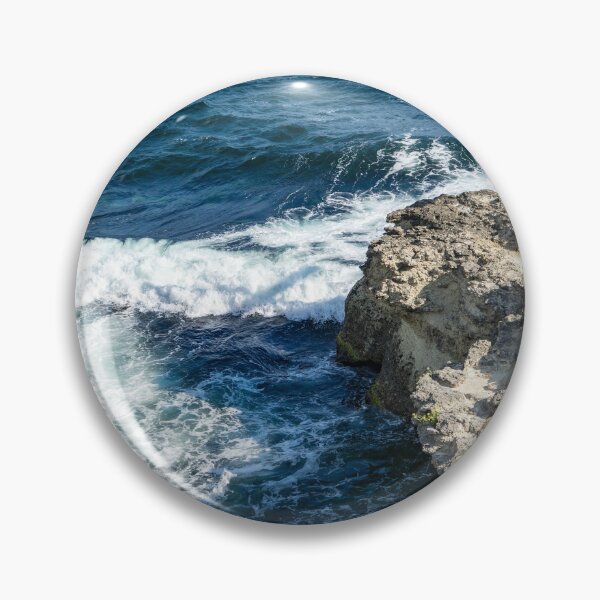 Item preview, Seaside Bliss - Sitting on the Rocks Watching the Waves Roll designed and sold by Georgia Mizuleva.