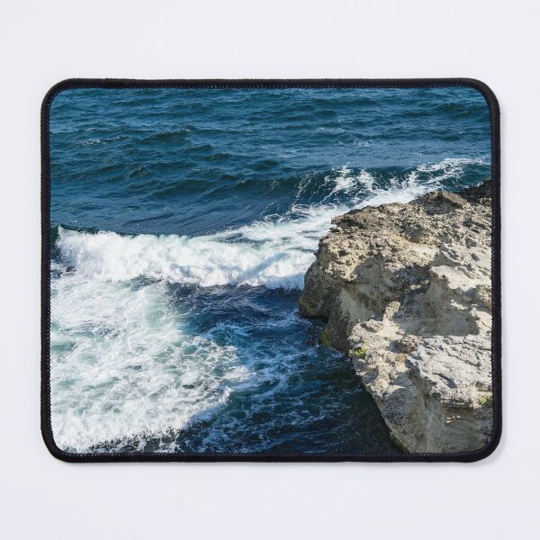 Item preview, Seaside Bliss - Sitting on the Rocks Watching the Waves Roll designed and sold by Georgia Mizuleva.