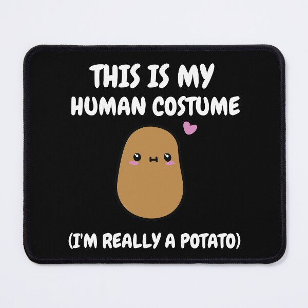 Item preview, Funny Halloween This Is My Human Costume I'm Really A Potato designed and sold by ChristYoung90.