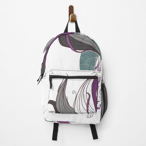 Item preview, Asexual Pride Kitsune designed and sold by Clara Hollins.