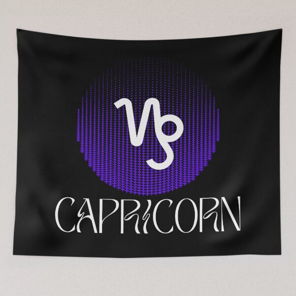 Item preview, Capricorn Zodiac Sign Symbol designed and sold by Hellofriendco.
