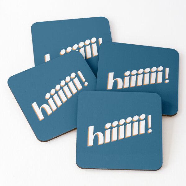 Item preview, hiiiiii! designed and sold by marina ralston.