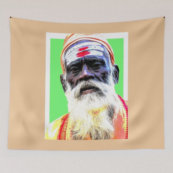 Item preview, Hindu devotee sketch designed and sold by indiafrankk.