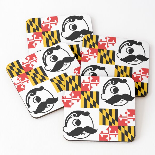 Item preview, Baltimore Maryland Icon Mustache Pattern designed and sold by Draculaura2009.