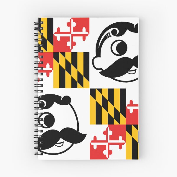 Item preview, Baltimore Maryland Icon Mustache Pattern designed and sold by Draculaura2009.