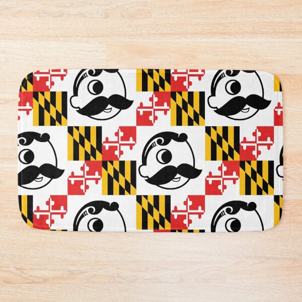Item preview, Baltimore Maryland Icon Mustache Pattern designed and sold by Draculaura2009.