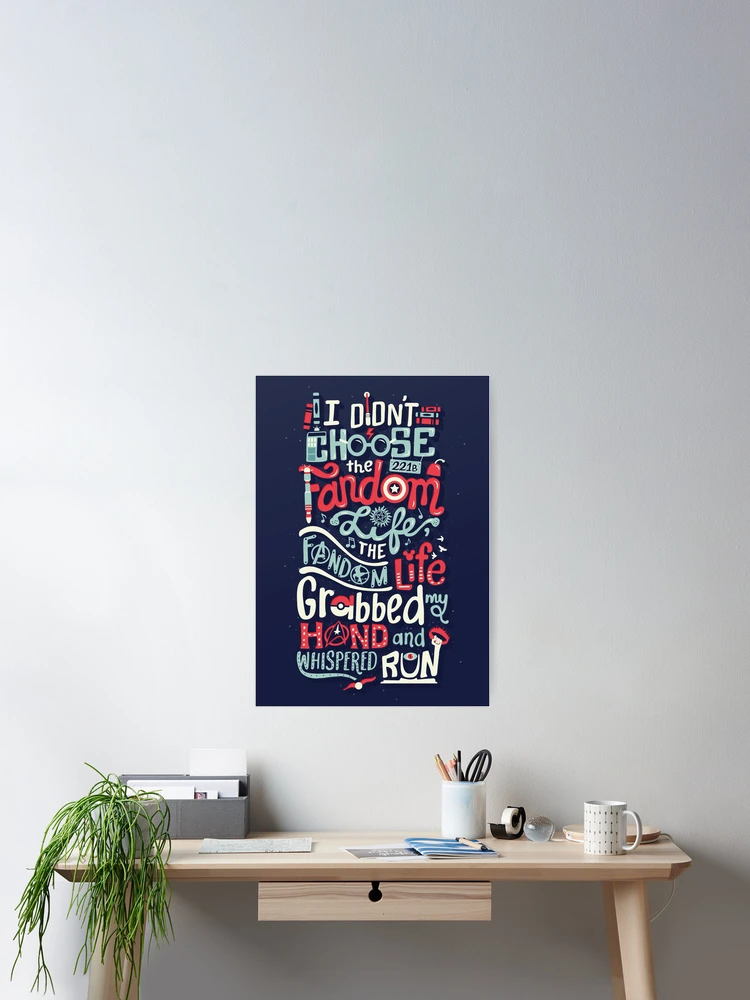 Thumbnail 2 of 3, Poster, Fandom Life designed and sold by Risa Rodil.