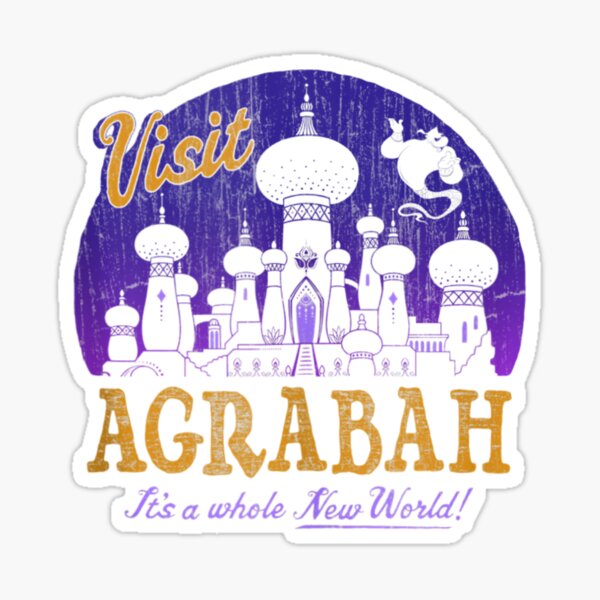 Item preview, Visit Agrabah Poster designed and sold by DenisJoness.