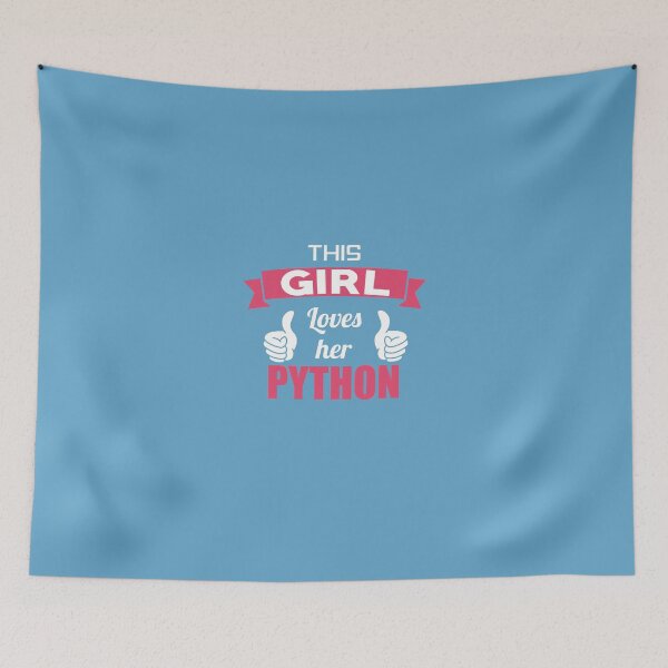 Item preview, This Girl Loves Her Python designed and sold by AlwaysAwesome.