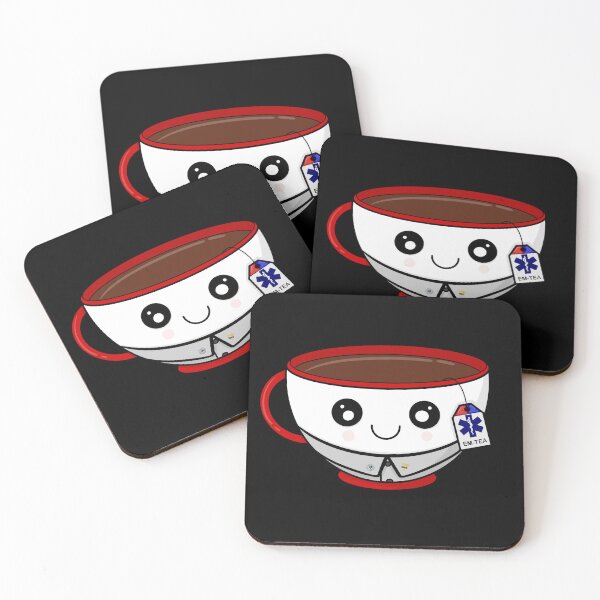 Item preview, EMS EMT EM-TEA Kawaii Funny Tea Cup  designed and sold by JessieJune.