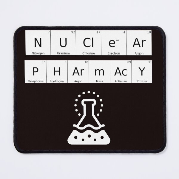 Item preview, Nuclear pharmacy elements symbols designed and sold by TeesbyRXDude.