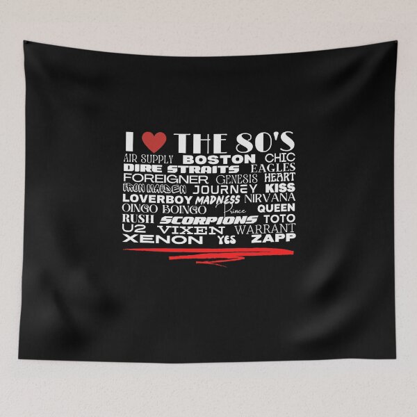 Item preview, I Love the 80's - Dark designed and sold by Mean-Musician.