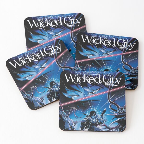 Item preview, Wicked CIty Poster  designed and sold by bopdown.