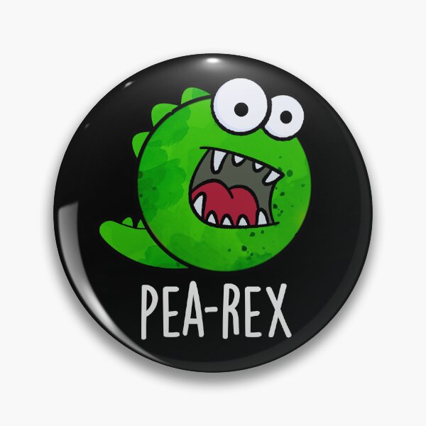 Item preview, Pea Rex TRex Funny Dinosaur Puns (Dark BG) designed and sold by punnybone.