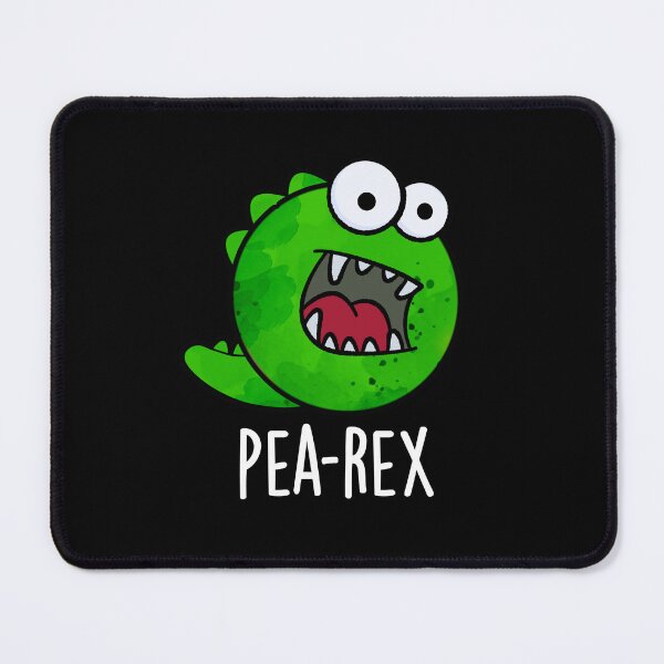 Item preview, Pea Rex TRex Funny Dinosaur Puns (Dark BG) designed and sold by punnybone.