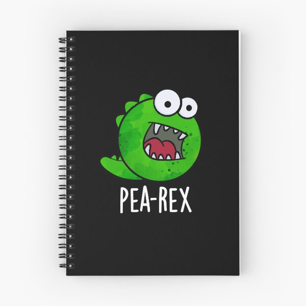 Item preview, Pea Rex TRex Funny Dinosaur Puns (Dark BG) designed and sold by punnybone.