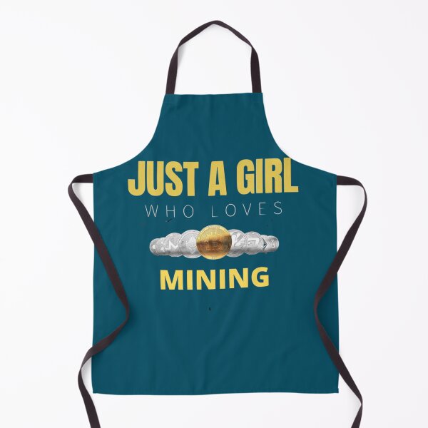 Item preview, Just A Girl Who Loves Mining   designed and sold by POPSOBoutique.