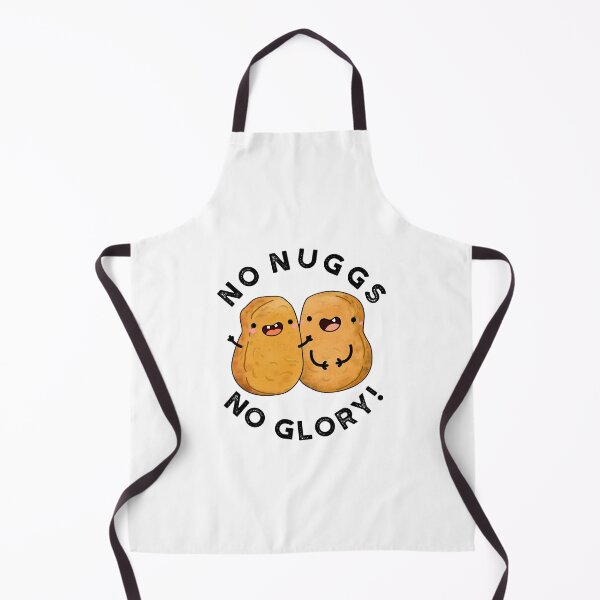 Item preview, No Nuggs No Glory Funny Nuggets Puns  designed and sold by punnybone.